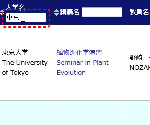 該当する項目のみ表示